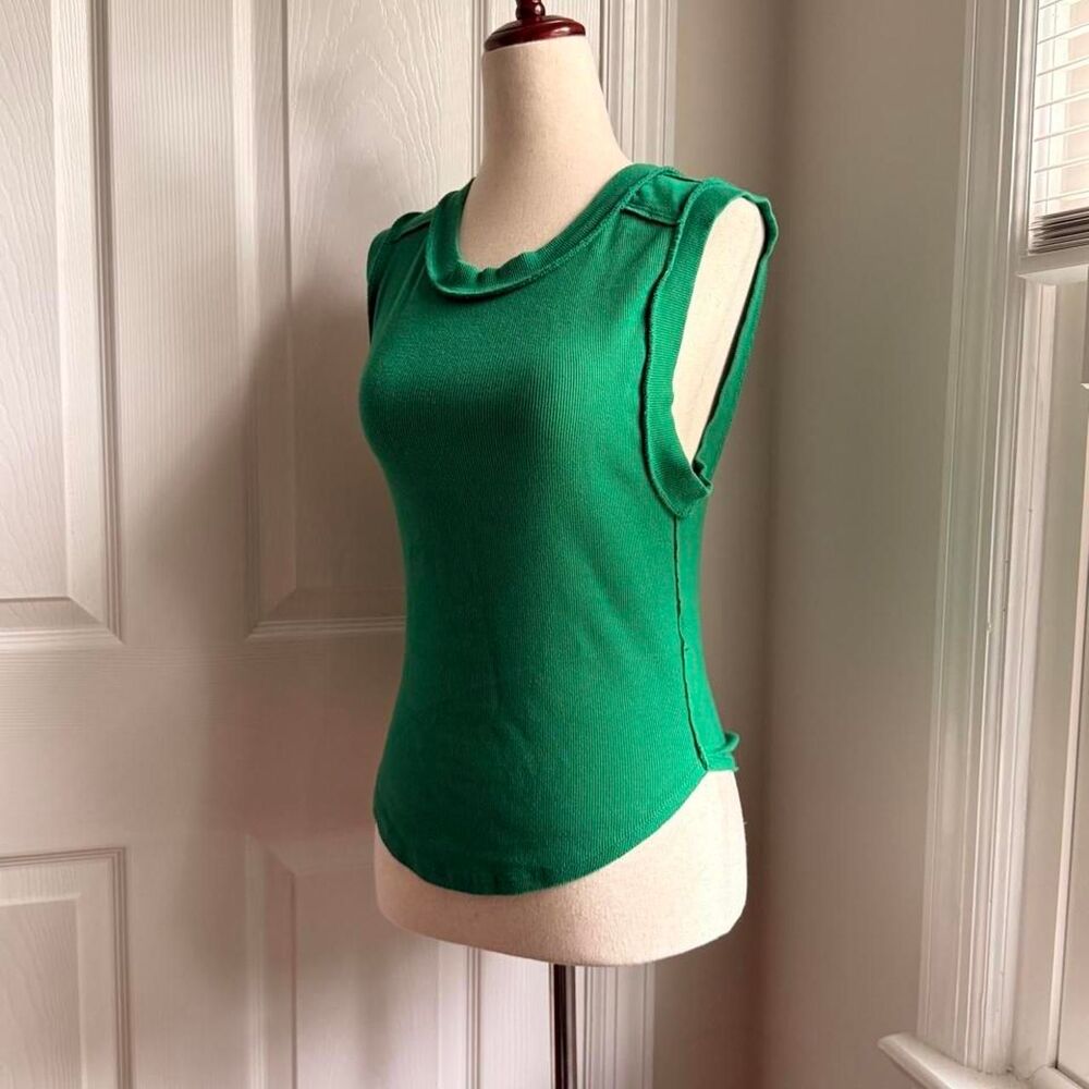We The Free Kate Tank Golf Green Size M